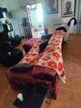 Sofá Chaise Longue Vinho – Muito confortável e espaçoso