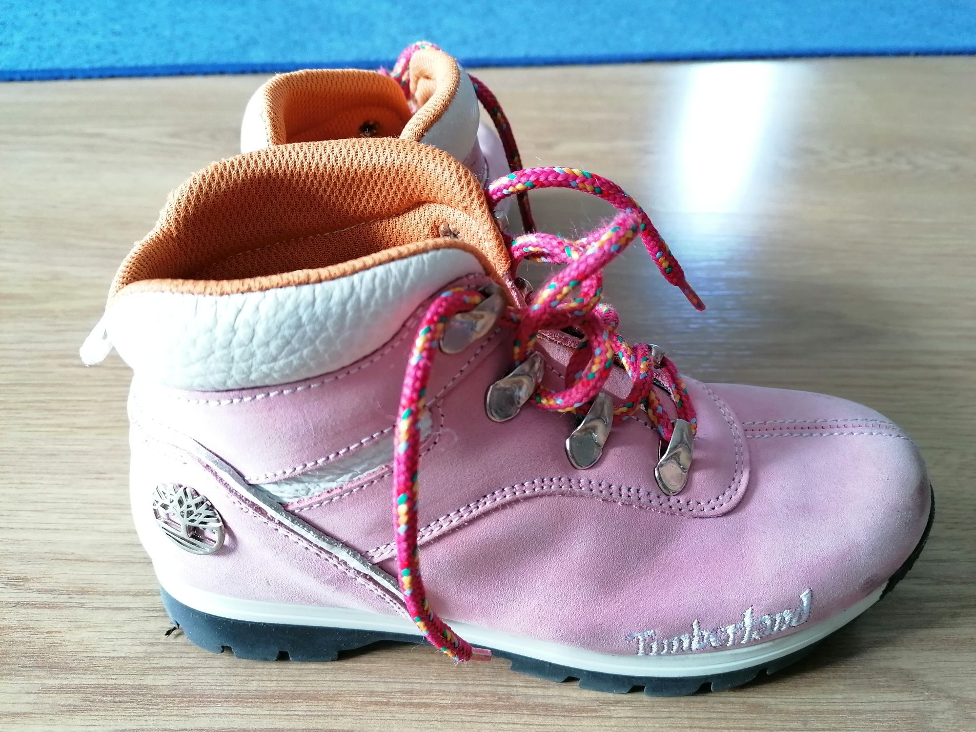 Botas timberland n°32 (rosa)