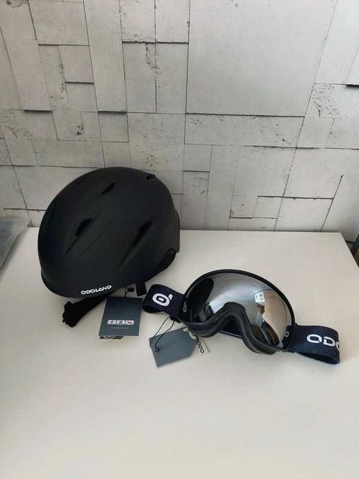 Kask narciarski/snowboardowy+ gogle