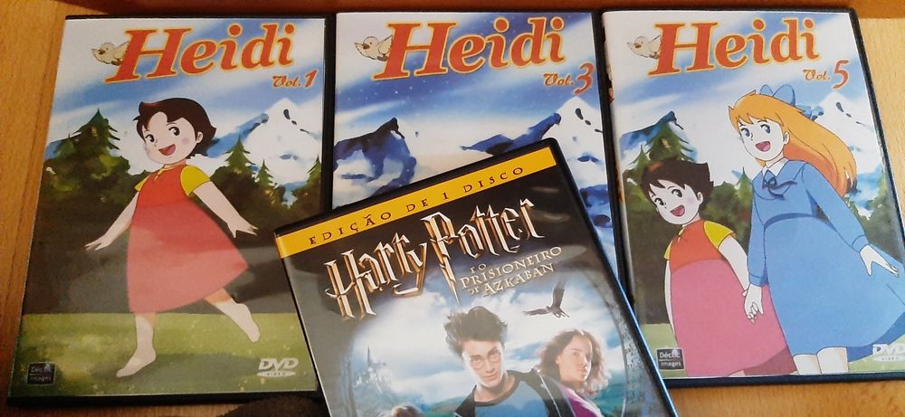 DVDS  para entreter as crianças