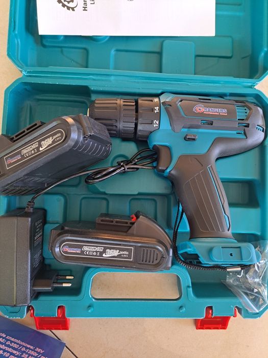 Wkrętarka  Polskiej Firmy Rangers 36v 2x akumulator.4ah