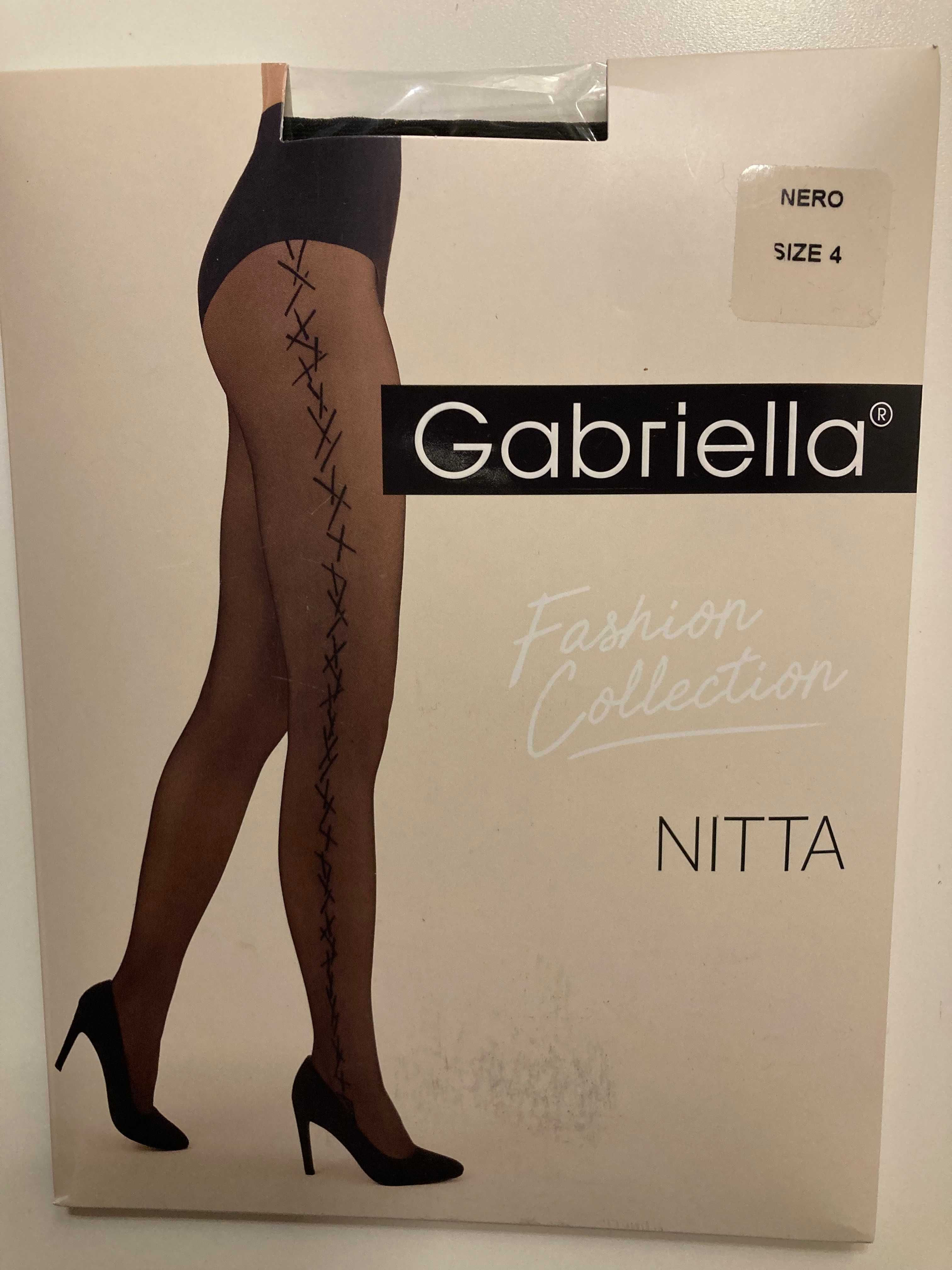 Rajstopy Gabriella Nitta Nero Size 4