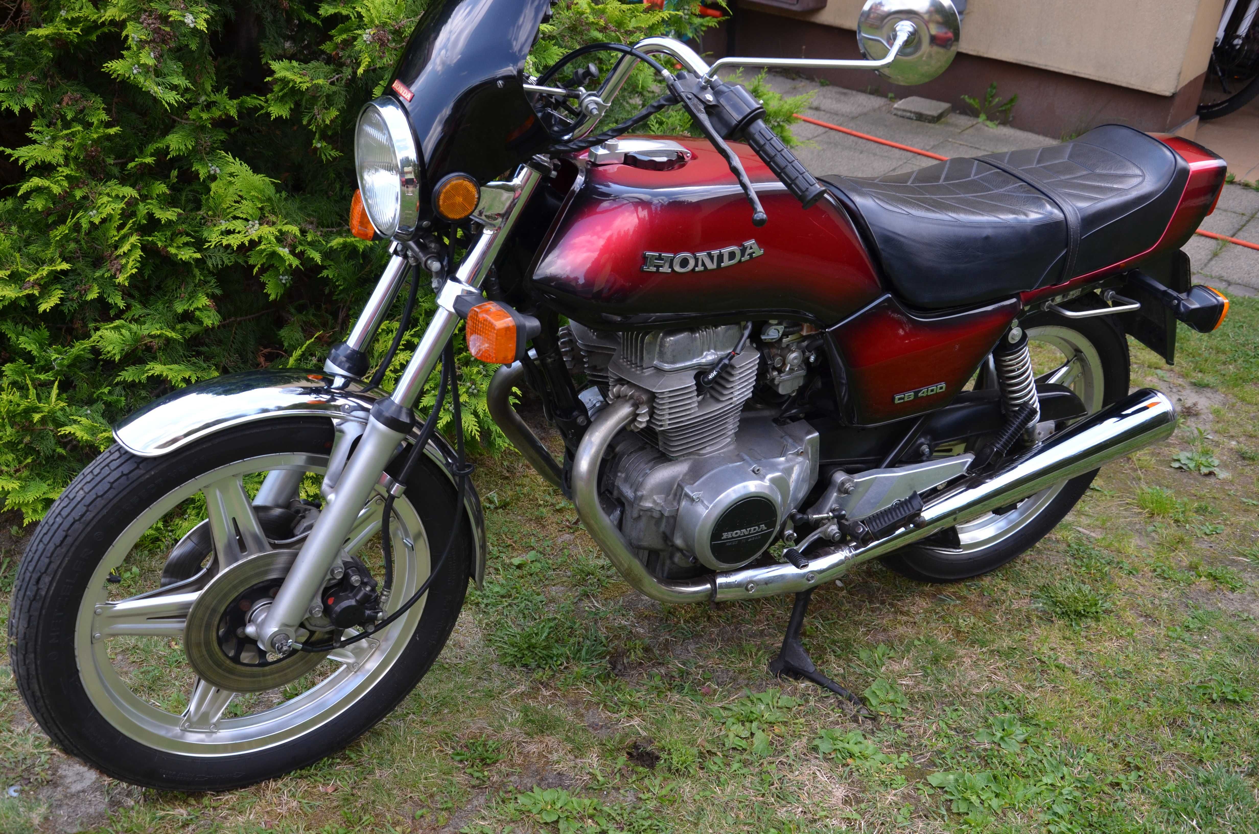 Honda CB 400 T 1980 rok,  zarejestrowany