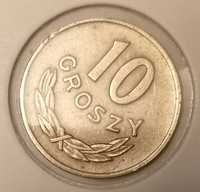 Moneta PRL 10 groszy 1949r.miedzionikiel.Stan monety na zdjęciach.