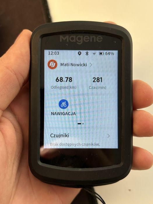 Licznik Magene C606 - jak NOWY - gwarancja do 02.10.2027