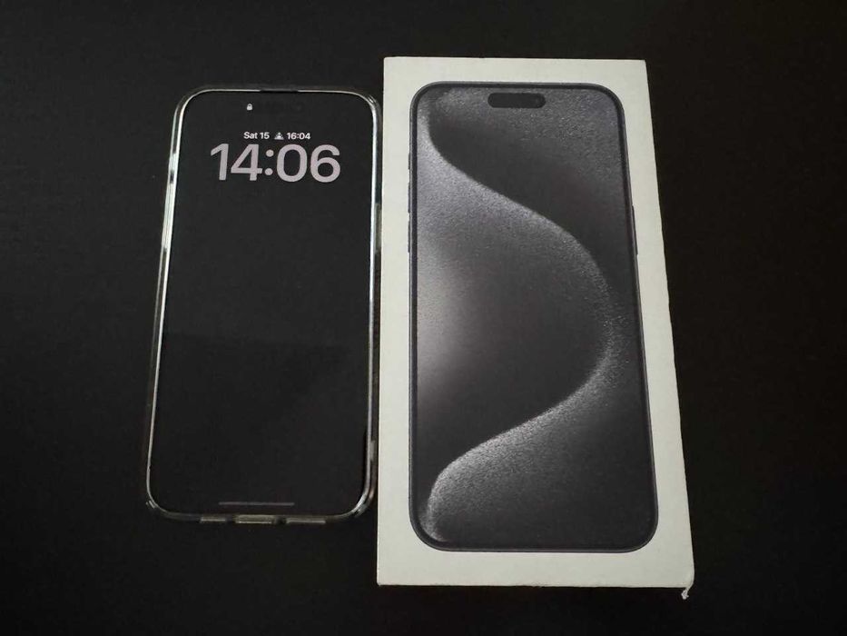 iPhone 15 Pro Max 256GB Black Titanium - idealny stan