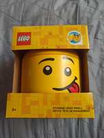 Nowy Pojemnik na klocki Lego głowa