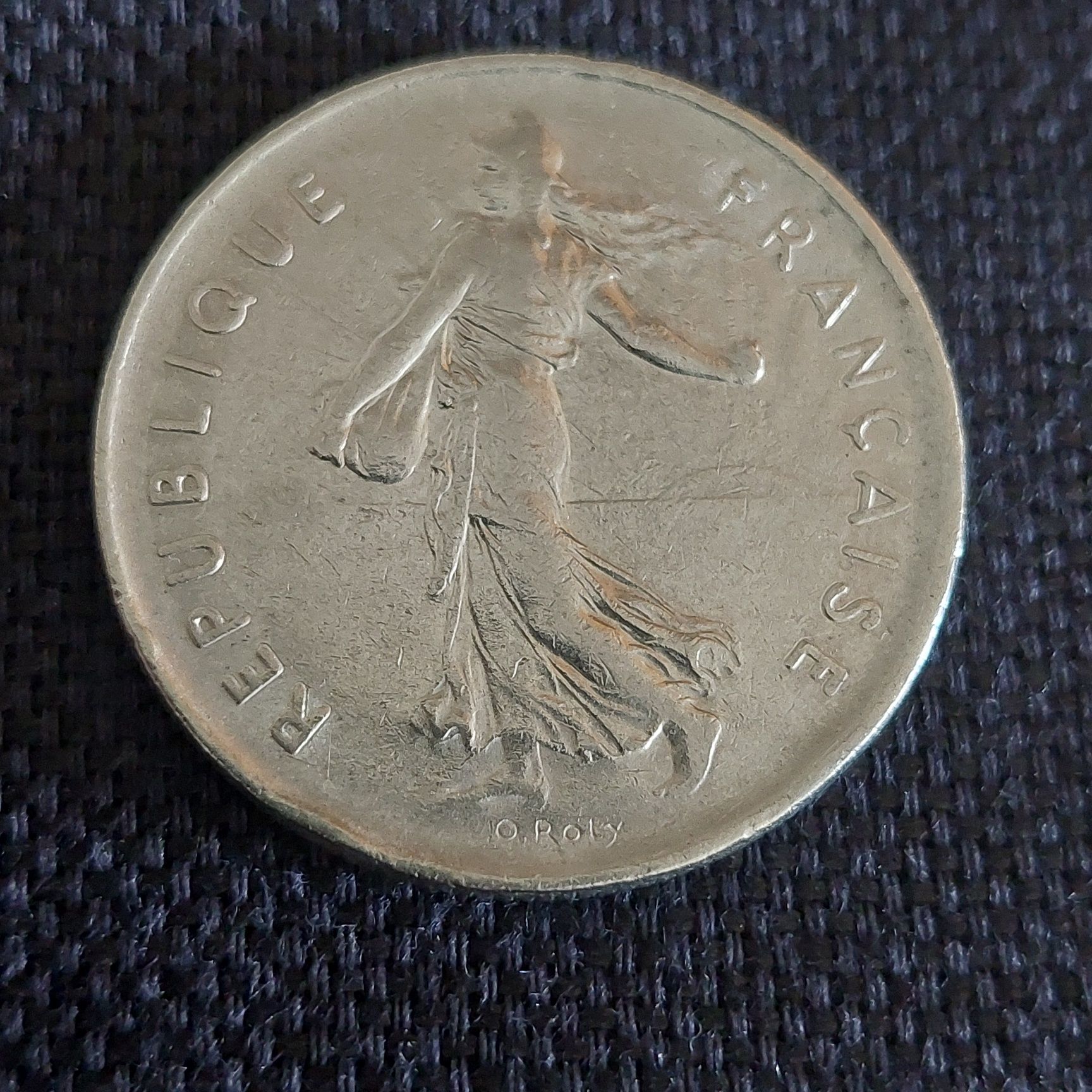 Moeda 5 Francos 1971