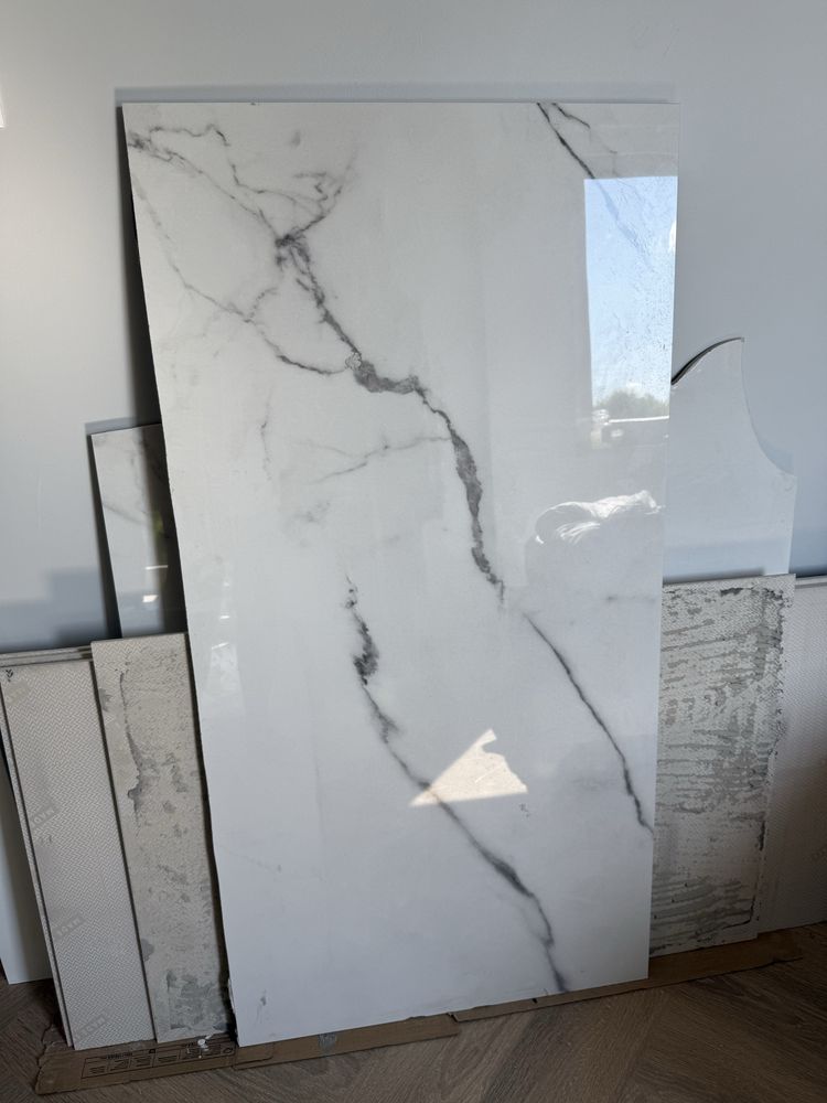 Kafle ABK Sensi Up statuario ultra lux 120x120 gres calacatta marmur