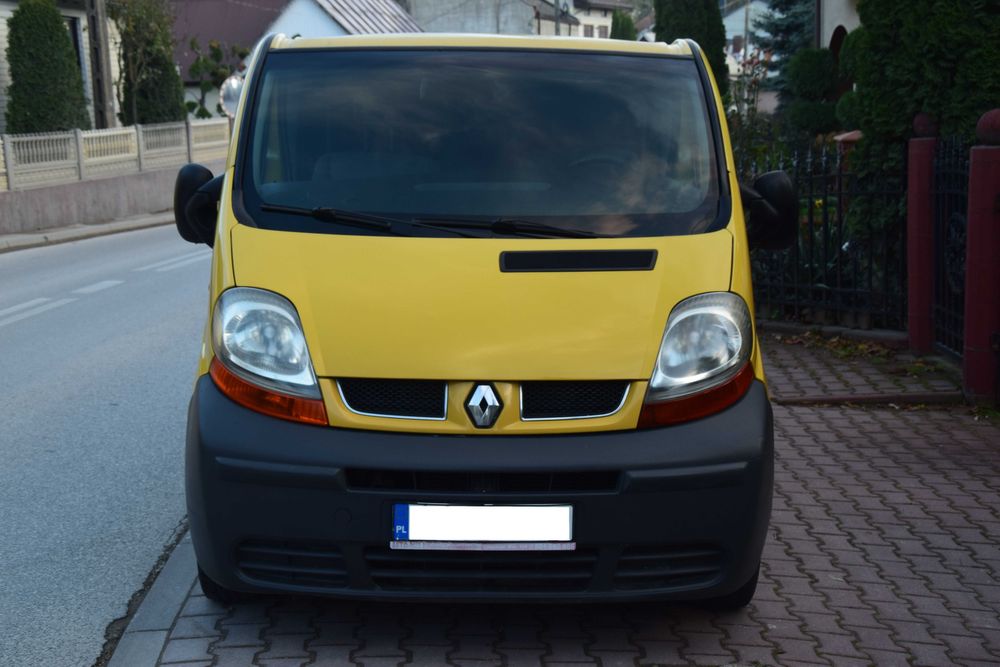 Renault TRAFIC 1.9 DTI 101.KM 6-Osobowy LONG 6-biegów Klima Vivaro