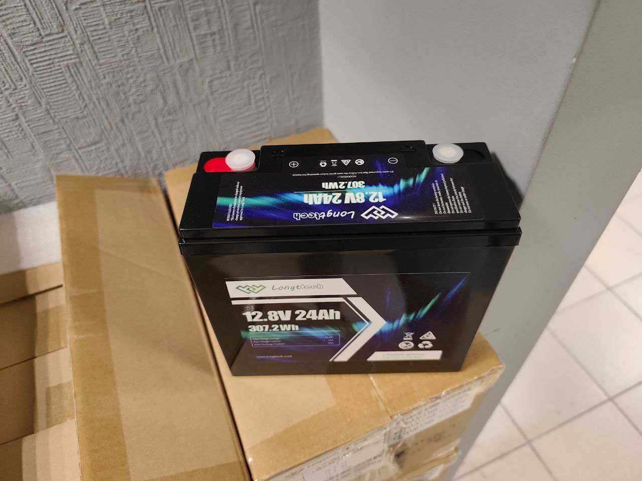 Батарея LiFePo4 Longttech LiFePO4 12.8V - 24Ah