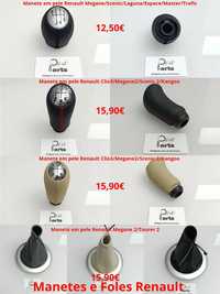 Manetes de velocidades e foles Renault Megane, Scenic, Clio, Twingo...