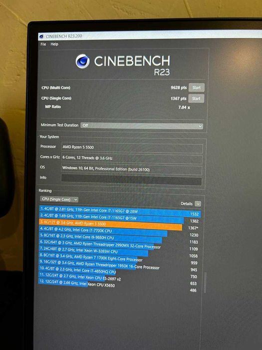 Потужний ігровий ПК на ГАРАНТІЇ RYZEN 5500 RX 6600 16ГБ NVME 512