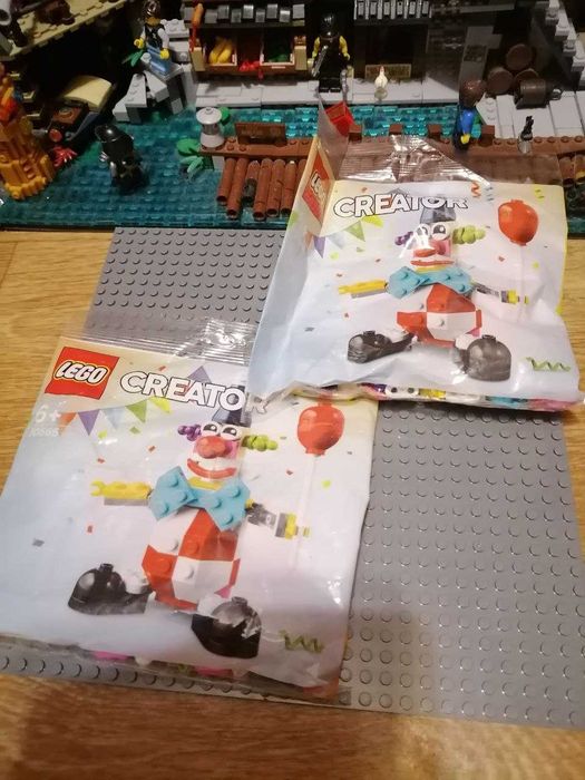 лего Lego клоун собирать с лего запчастей