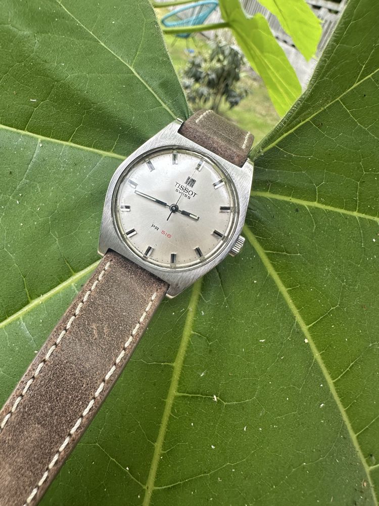 Zegarek Tissot PR 516 – Vintage Swiss Made biały Kruk! Unikat
