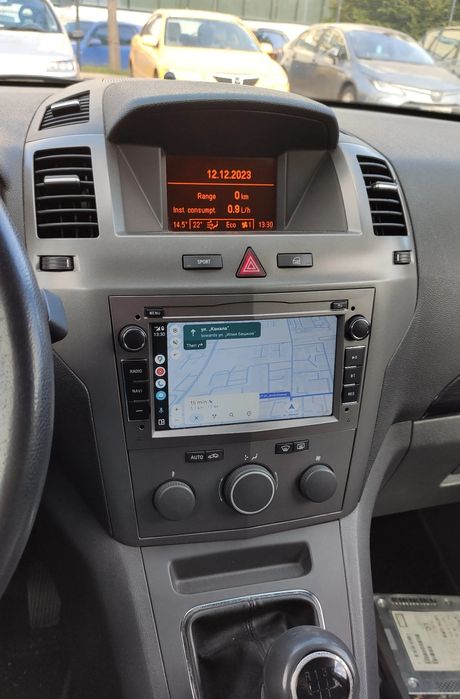 Rádio Android 14 com GPS Opel Astra, Vectra, Zafira, Corsa, Montana.
