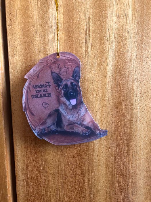 Pingente novo pastor alemão