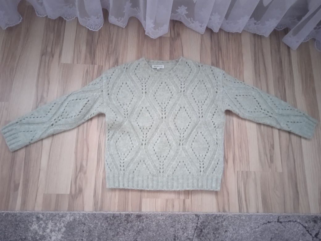 Sweterek damski ażurowy