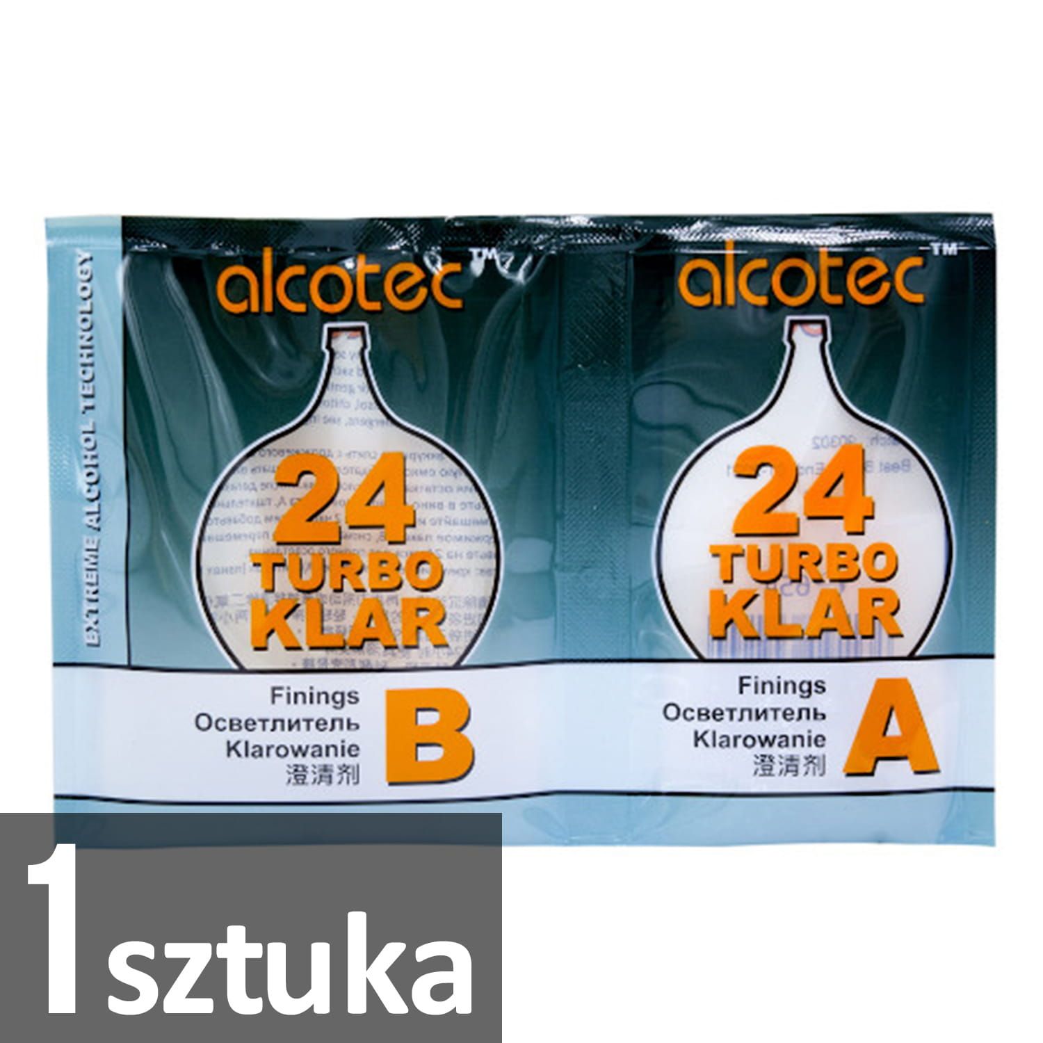 Alcotec - środek do klarowania - 24 turbo klar