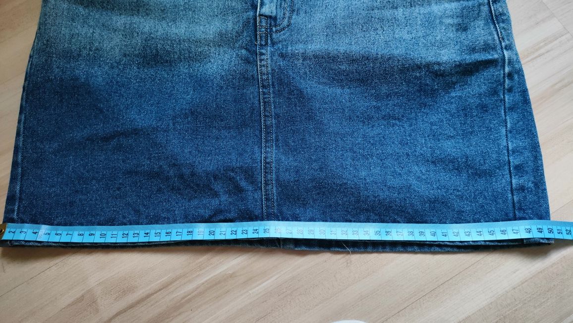 Mini spódnica jeansowa