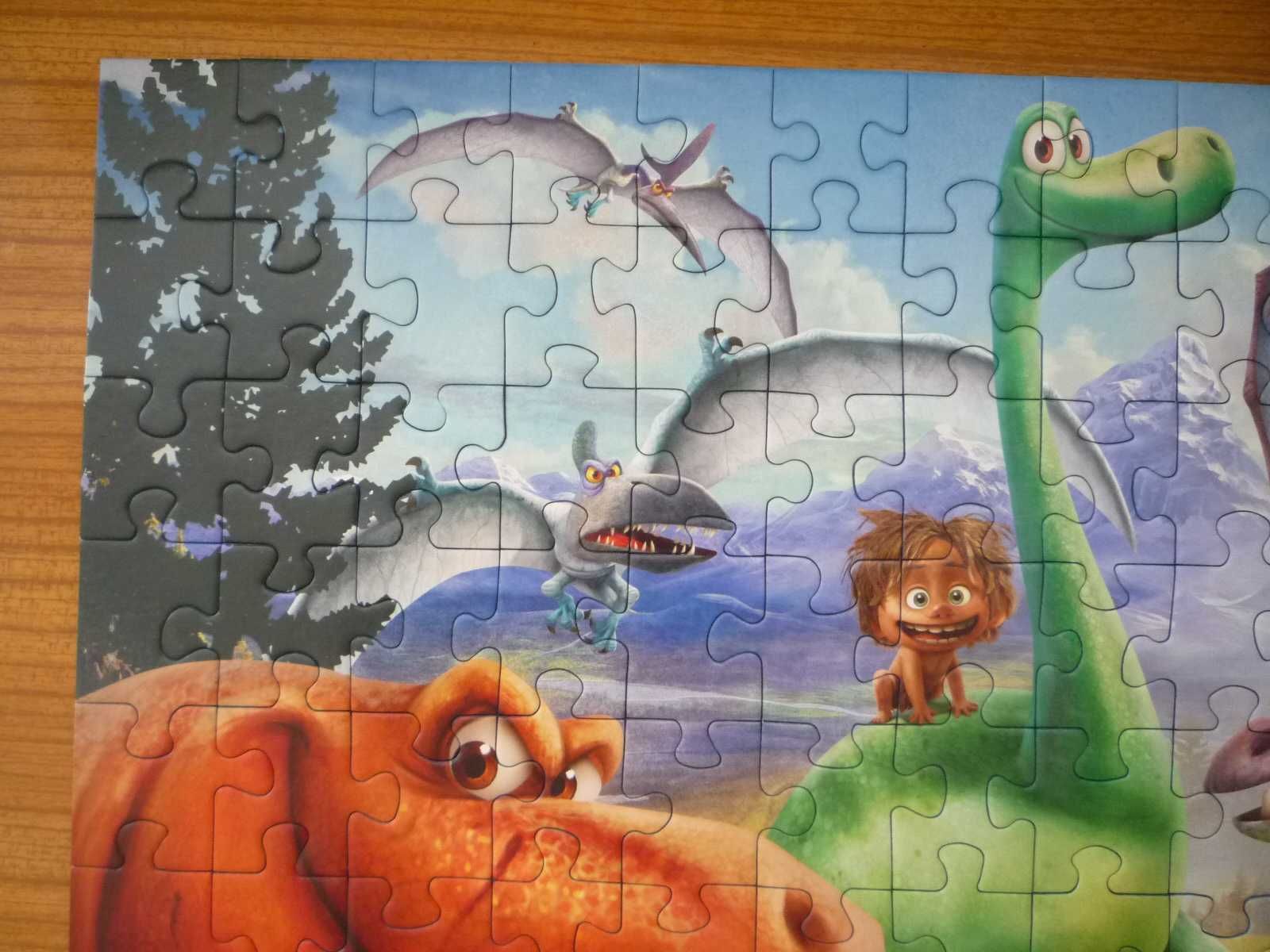 Ravensburger Puzzle XXL Dobry Dinozaur 104 Jak Nowe