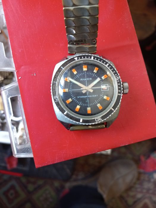 Anker i  Marvin zegarek