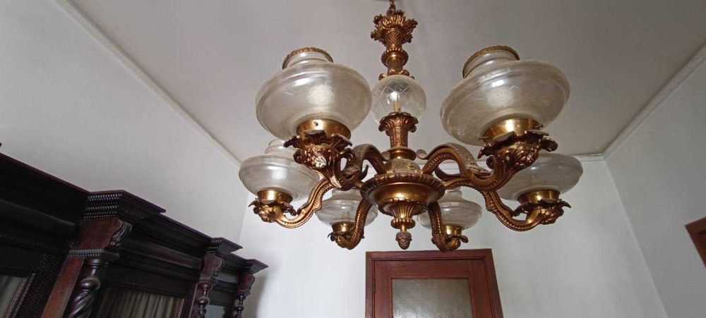 Candeeiro antigo de Bronze