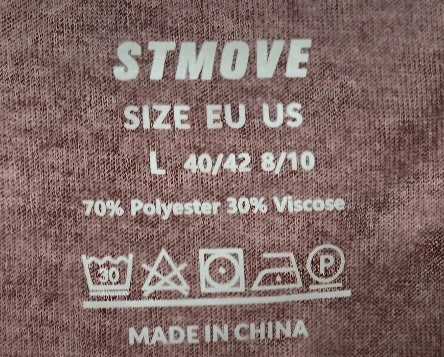 T Shirt Shein Malva Tam L