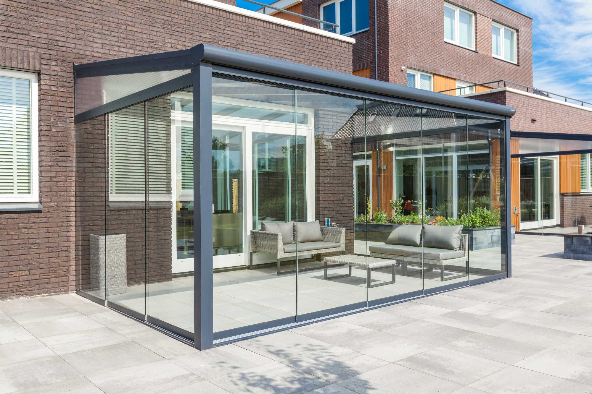 Pergola Ogrodowa Tarasowa Wiata ALTANA Aluminiowa Zadaszenie Tarasu