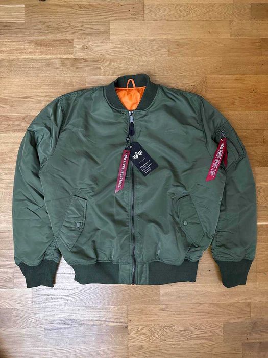 Двосторонний бомбер Alpha Industries MA-1 куртка