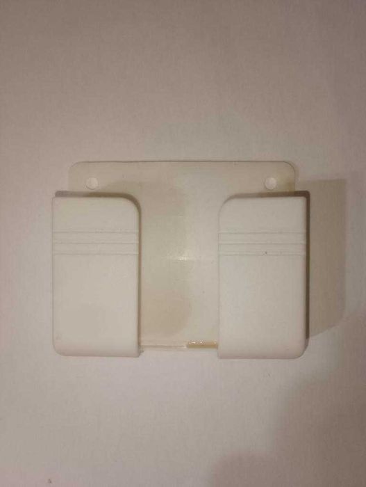 Suporte de Parede Branco Multiusos para Telemóvel/Comando/Outros