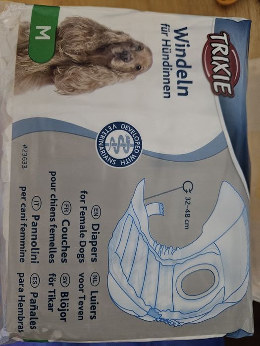 Fraldas para Cadela