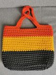 Torba ze sznurka bawełnianego hand made
