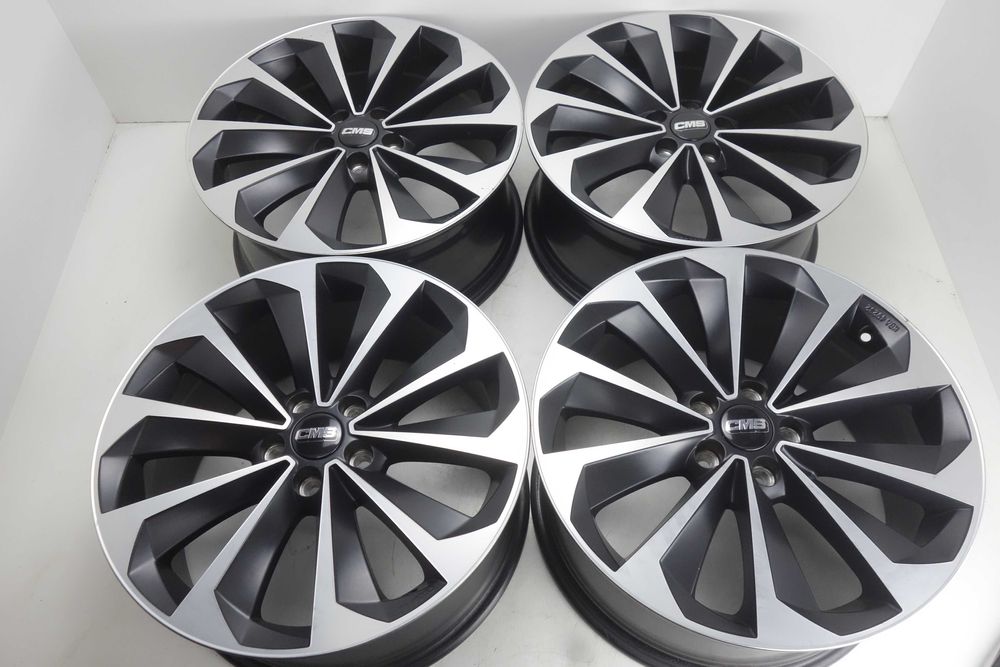 Alufelgi 18" 5x108 Jaguar Volvo Ford Land Rover Czarny + Poler 1019