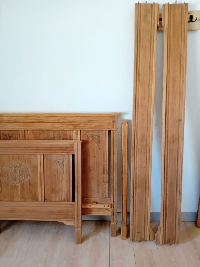 Cama eucalypto solteiro/ bedframe eucalyptus wood