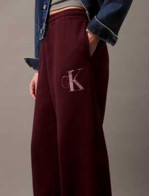 Жіночі штани Calvin Klein  Fleece Wide Leg Sweatpants xs