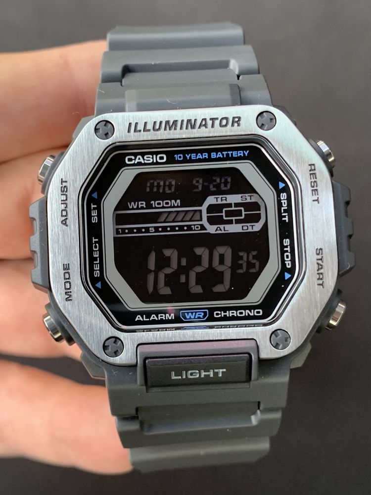 Годинник чоловічий Casio MWD-110H-1A Оригінал Гарантія Часы Касио