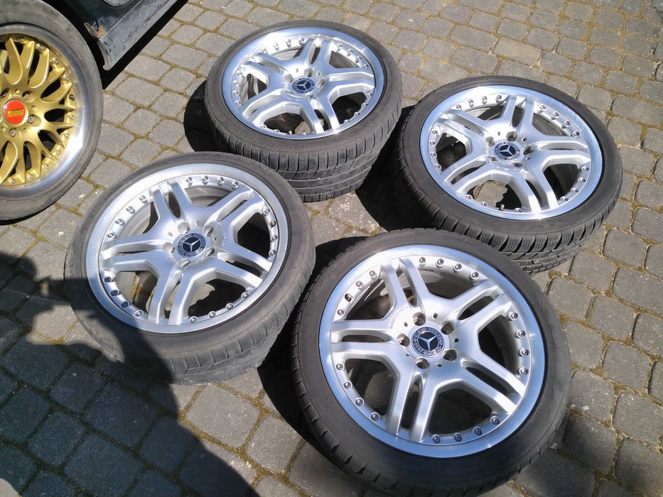 Komplet kół AMG Styling IV 2tlg skręcane 7.5" 8.5" 18"