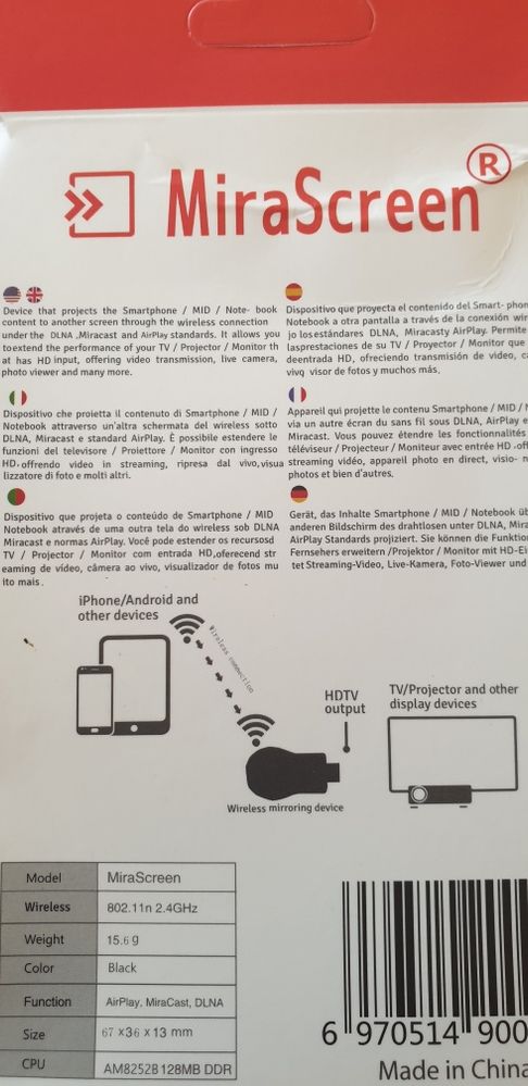 Dispositivo wireless