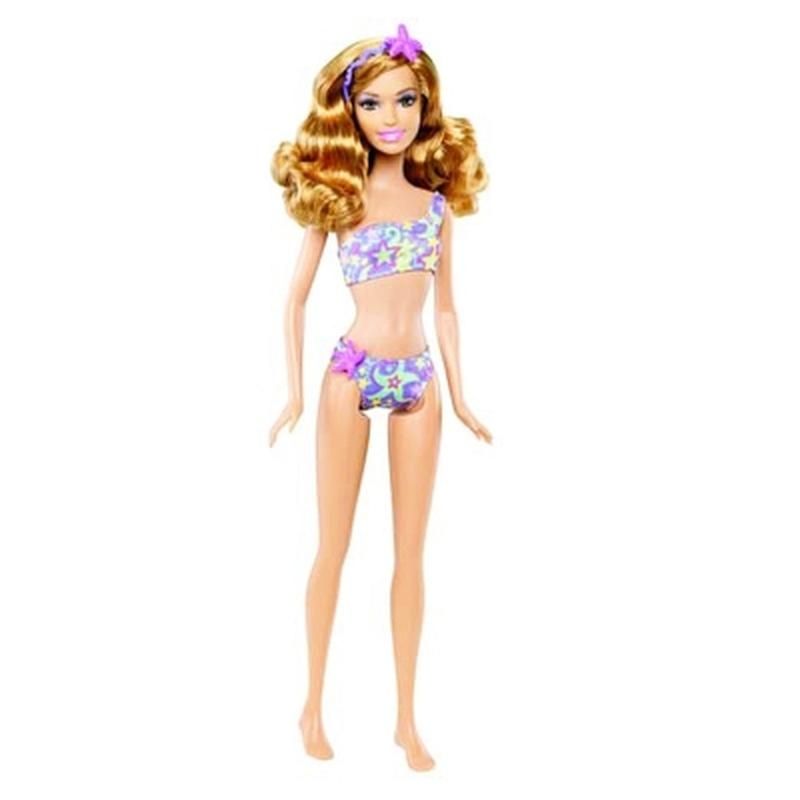 Нова барбі оригінал barbie summer beach 2012 лялька в купальнику пляж