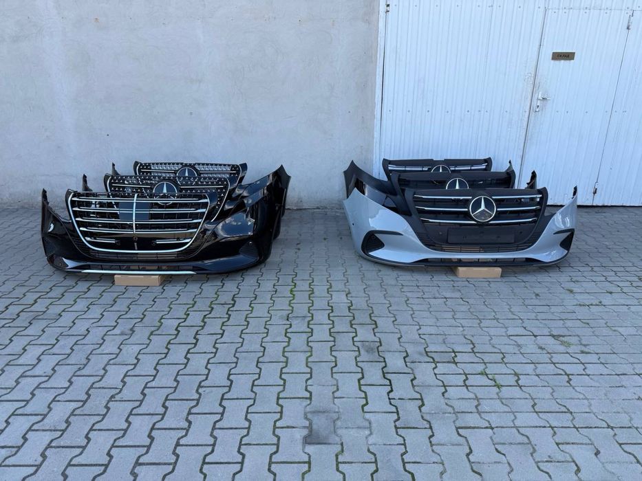 Бампер передній рестайловий 2024-2025р Vito V-class Веклас Metris W447