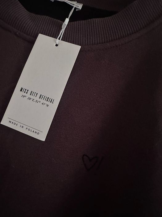 Miss city official sukienka tunika czekoladowa