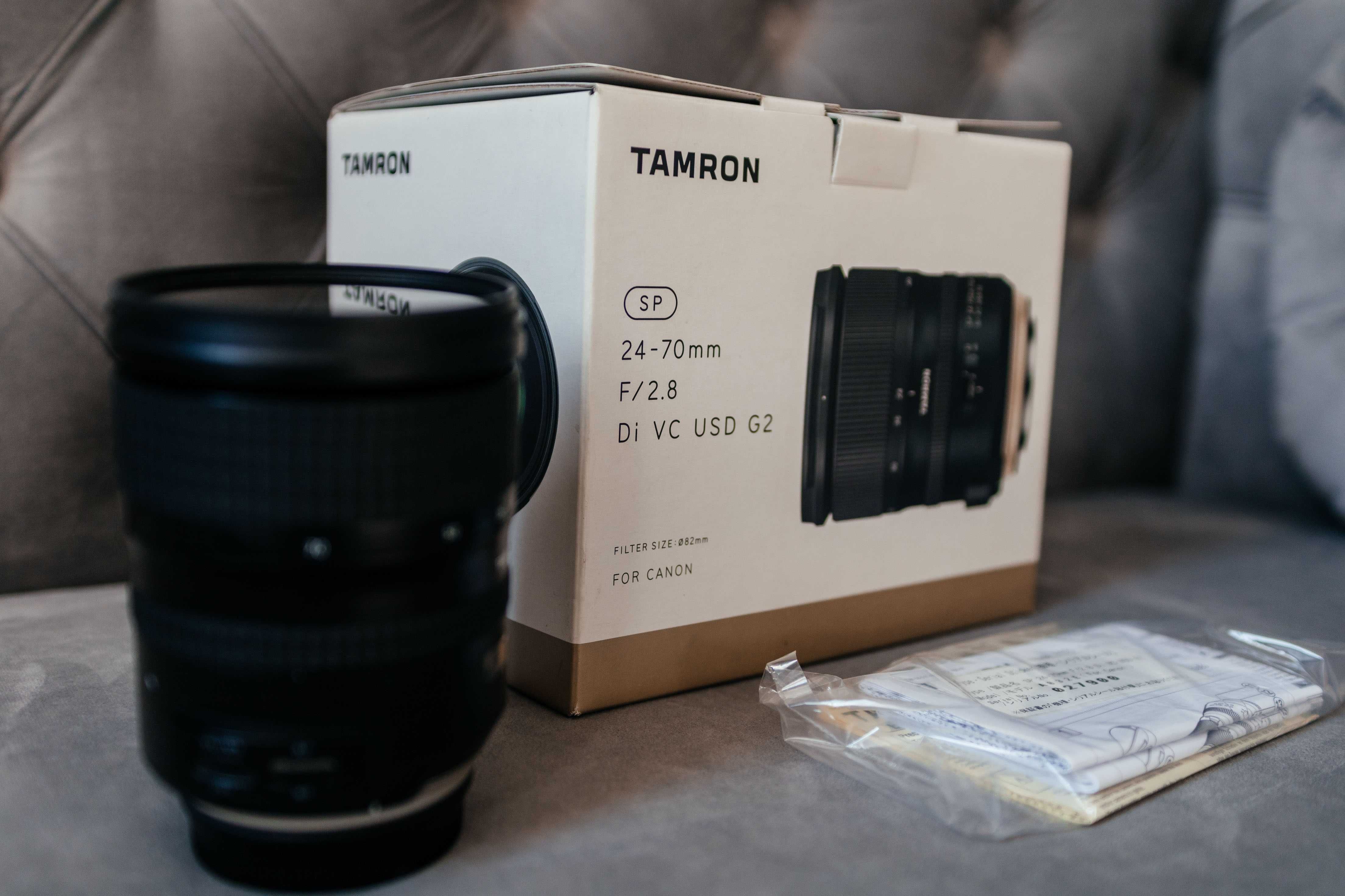 Об'єктив Tamron SP 24-70mm f/2.8 Di VC USD G2 (для Canon)