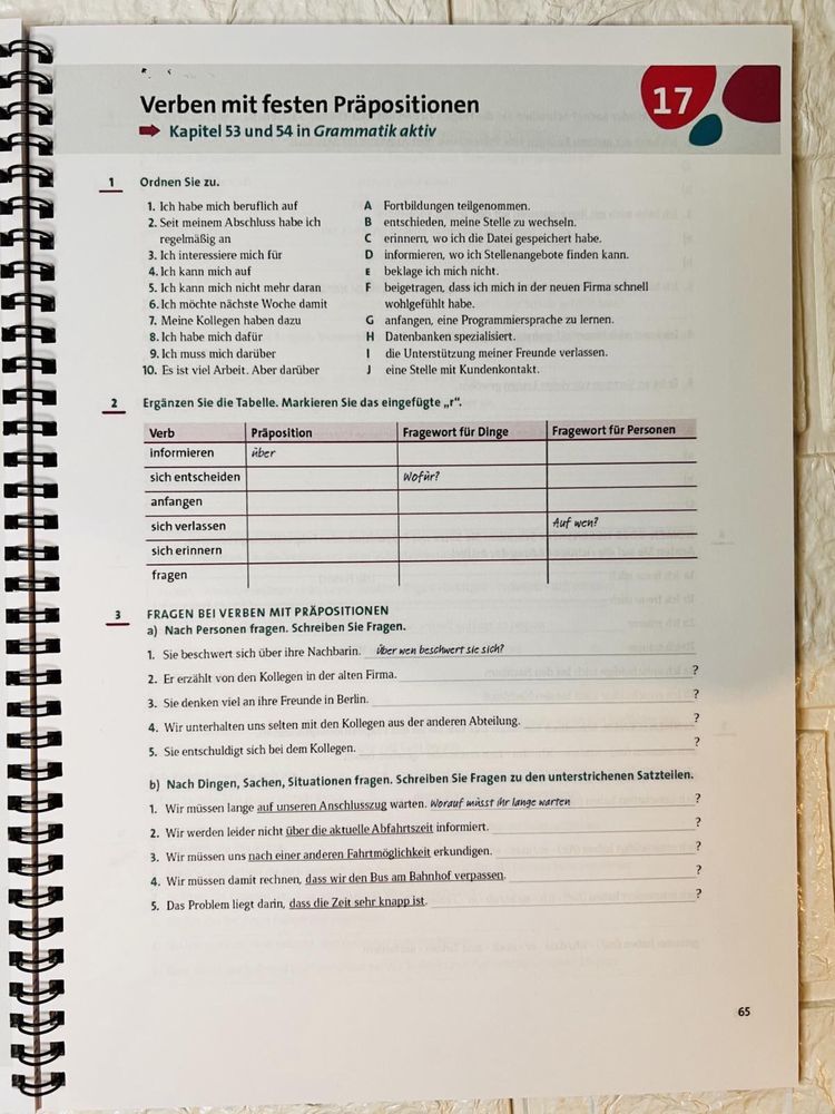 Grammatik Aktiv A1-B1,B1+,B2-C1