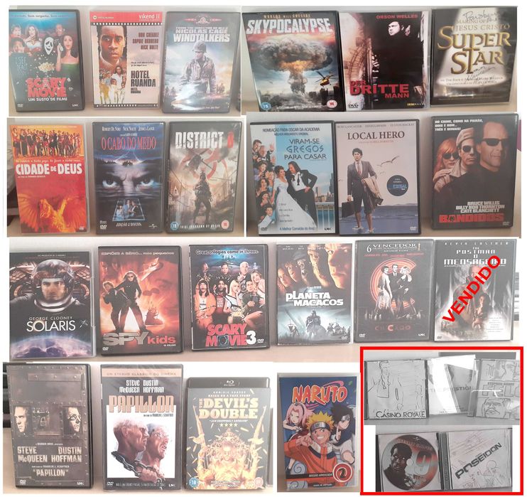22 Vídeos originais de diversos realizadores e géneros