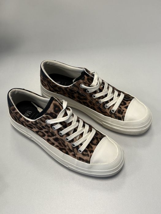 Кеди Zara леопардові