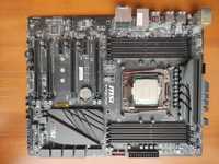 MSI X99A SLI Plus + Intel Core i7-5820K 3.3GHz/5GT/s/15MB