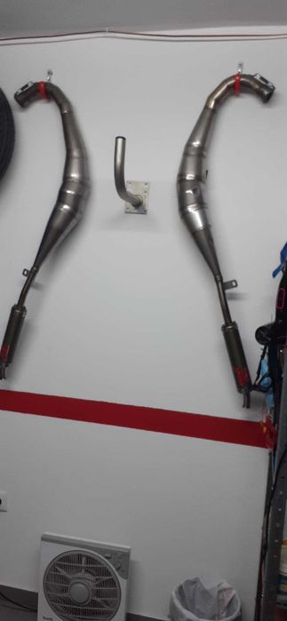 Escapes Jim Lomas RD 350 YPVS completo semi-novo