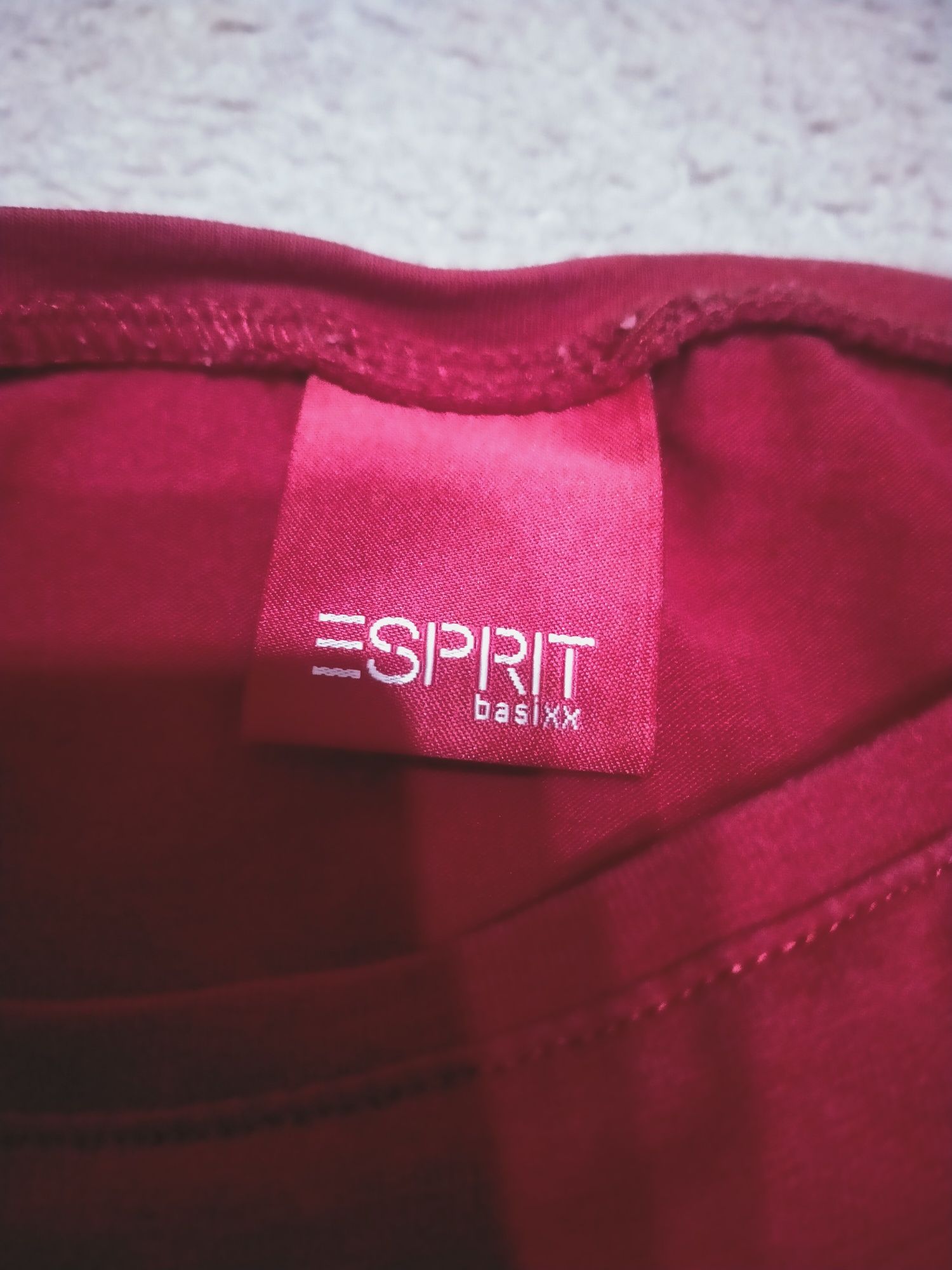 Bluzka czerwona Esprit M/L