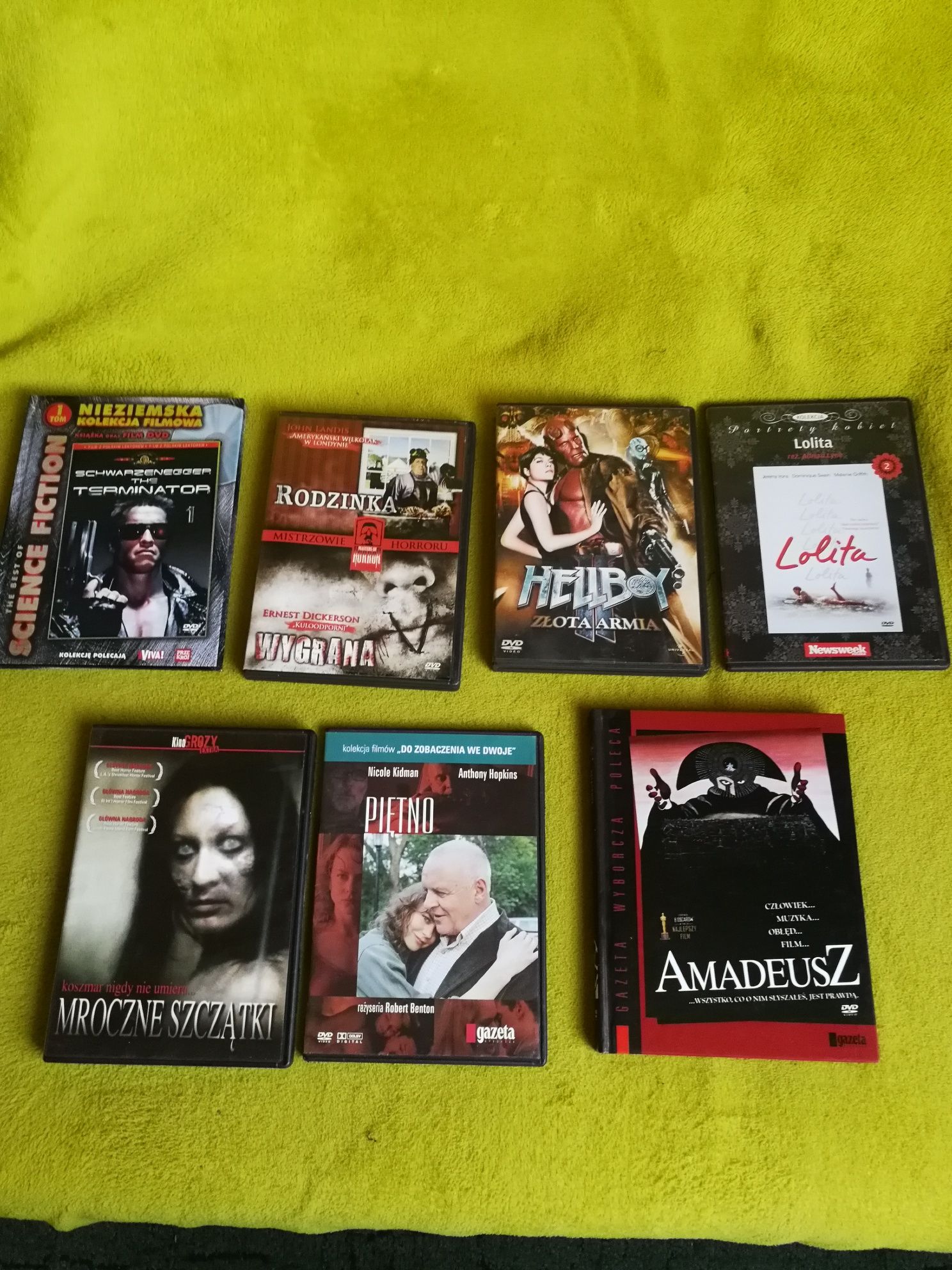 # Płyty z filmami DVD #